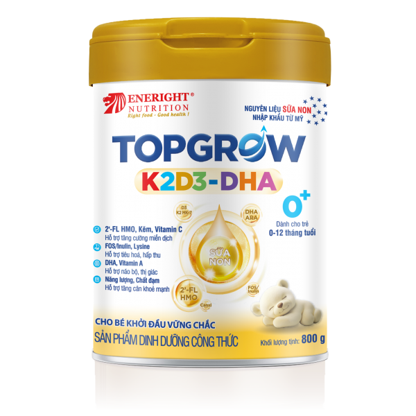  Topgrow K2D3 – DHA 0+ 800g